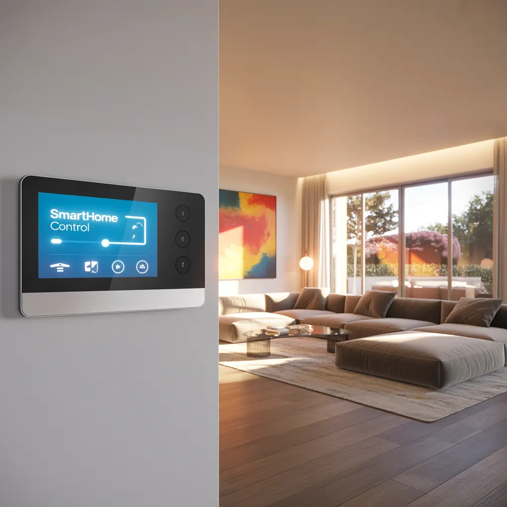 Smart home automation living room